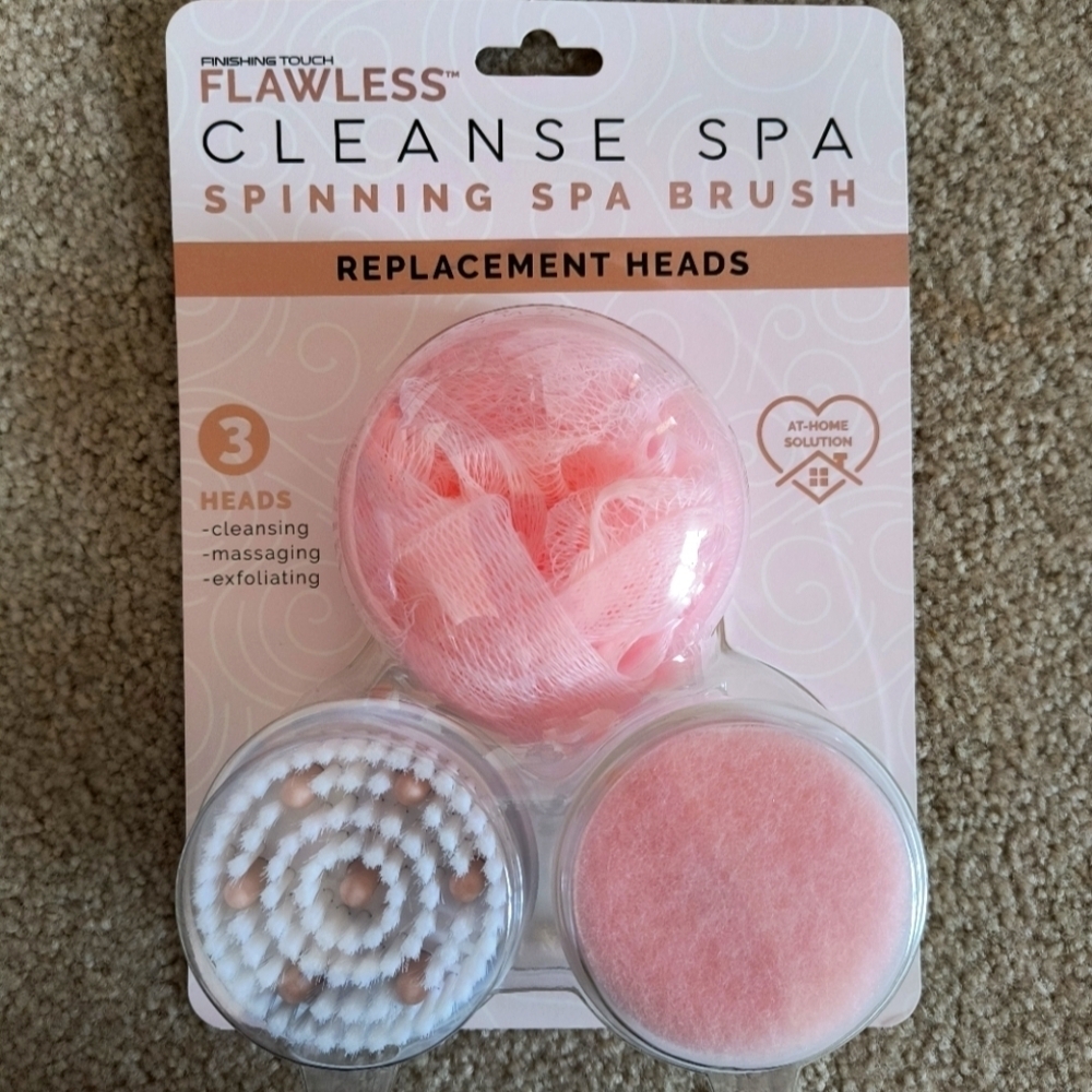 Cleanse Spa Replacement Heads - Pink